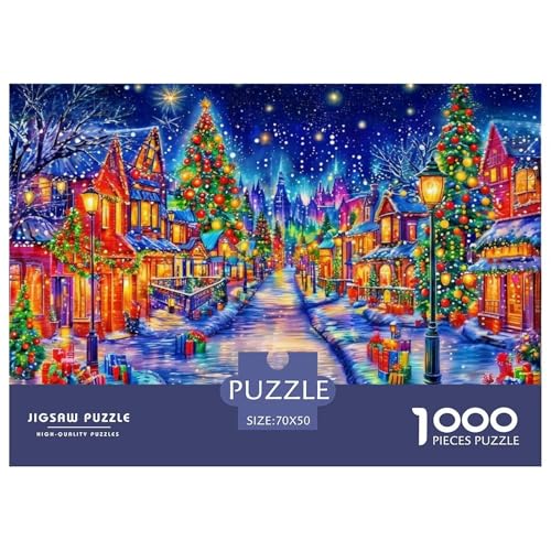 Puzzles Winterstadt1000 Teile Erwachsene Christmas Village Geschicklichkeitsspiel Für Die Ganze Familie Home Dekoration Für Erwachsene Und Kinder Ab 14 Jahren 70x50cm Puzzles Winterstadt1000 Teile Erwachsene Christmas Village Geschicklichkeitsspiel Für Die Ganze Familie Home Dekoration Für Erwachsene Und Kinder Ab 14 Jahren 70x50cm von TZOVPCDFA