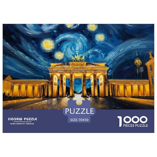 Rätsel Brandenburger Tor1000 Teile Erwachsene Great Architecture Klassische Dekorieren Sie Puzzles Für Erwachsene Und Kinder Ab 14 Jahren 70x50cm von TZOVPCDFA