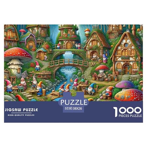 Rätsel Elf1000 Teile Erwachsene Dwarf Village Klassische Home Dekoration Für Erwachsene Und Kinder Ab 14 Jahren 38x26cm/1000pcs Rätsel Elf1000 Teile Erwachsene Dwarf Village Klassische Home Dekoration Für Erwachsene Und Kinder Ab 14 Jahren 38x26cm/1000pcs von TZOVPCDFA