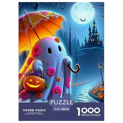 Rätsel Geist und KürbisPuzzle 1000 Teile Erwachsene Rätsel Halloween Impossible Puzzles Home Dekoration Für Erwachsene Und Kinder 38x26cm/1000pcs Rätsel Geist und KürbisPuzzle 1000 Teile Erwachsene Rätsel Halloween Impossible Puzzles Home Dekoration Für Erwachsene Und Kinder 38x26cm/1000pcs von TZOVPCDFA