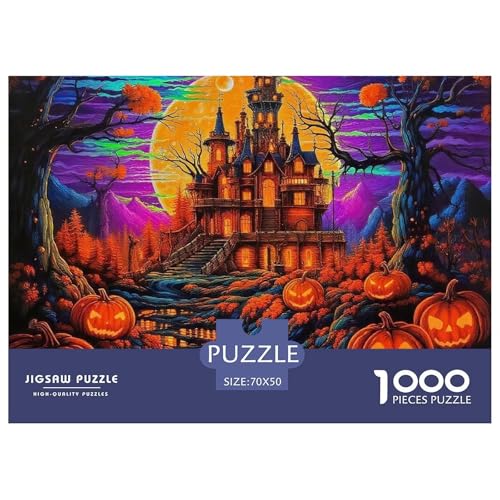 Rätsel Kürbis SchlossPuzzle 1000 Teile Erwachsene Rätsel Halloween Impossible Puzzles Dekorieren Sie Puzzles Für Erwachsene Und Kinder 70x50cm/1000pcs Rätsel Kürbis SchlossPuzzle 1000 Teile Erwachsene Rätsel Halloween Impossible Puzzles Dekorieren Sie Puzzles Für Erwachsene Und Kinder 70x50cm/1000pcs von TZOVPCDFA