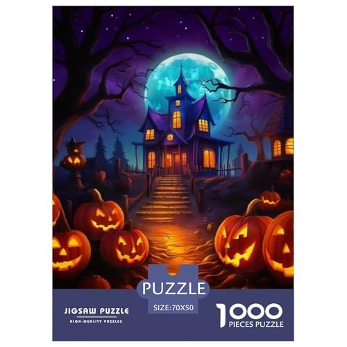 Rätsel Kürbis SchlossPuzzle 1000 Teile Erwachsene Rätsel Halloween Impossible Puzzles Dekorieren Sie Puzzles Für Erwachsene Und Kinder 70x50cm/1000pcs Rätsel Kürbis SchlossPuzzle 1000 Teile Erwachsene Rätsel Halloween Impossible Puzzles Dekorieren Sie Puzzles Für Erwachsene Und Kinder 70x50cm/1000pcs von TZOVPCDFA