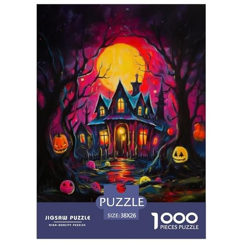 Rätsel Kürbis SchlossPuzzle 1000 Teile Erwachsene Rätsel Halloween Impossible Puzzles Geschenke Für Männer Und Damen Für Erwachsene Und Kinder 38x26cm/1000pcs Rätsel Kürbis SchlossPuzzle 1000 Teile Erwachsene Rätsel Halloween Impossible Puzzles Geschenke Für Männer Und Damen Für Erwachsene Und Kinder 38x26cm/1000pcs von TZOVPCDFA