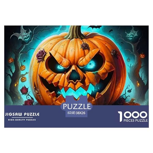 Rätsel Kürbiskopf1000 Teile Erwachsene Halloween Klassische Rätsel Home Dekoration Für Erwachsene Und Kinder Ab 14 Jahren 38x26cm Rätsel Kürbiskopf1000 Teile Erwachsene Halloween Klassische Rätsel Home Dekoration Für Erwachsene Und Kinder Ab 14 Jahren 38x26cm von TZOVPCDFA