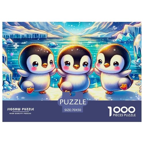 Rätsel Pinguin1000 Teile Erwachsene Animal Theme Klassische Dekorieren Sie Puzzles Für Erwachsene Und Kinder Ab 14 Jahren 70x50cm Rätsel Pinguin1000 Teile Erwachsene Animal Theme Klassische Dekorieren Sie Puzzles Für Erwachsene Und Kinder Ab 14 Jahren 70x50cm von TZOVPCDFA