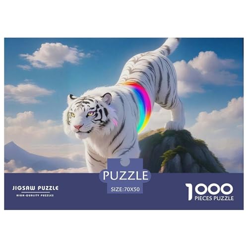 Rätsel Tiger1000 Teile Erwachsene Animal Theme Impossible Puzzles Dekorieren Sie Für Erwachsene Und Kinder Ab 14 Jahren 70x50cm Rätsel Tiger1000 Teile Erwachsene Animal Theme Impossible Puzzles Dekorieren Sie Für Erwachsene Und Kinder Ab 14 Jahren 70x50cm von TZOVPCDFA