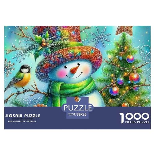 Rätsel WeihnachtenTree 1000 Teile Erwachsene Snowman Klassische Home Dekoration Für Erwachsene Und Kinder Ab 14 Jahren 38x26cm Rätsel WeihnachtenTree 1000 Teile Erwachsene Snowman Klassische Home Dekoration Für Erwachsene Und Kinder Ab 14 Jahren 38x26cm von TZOVPCDFA