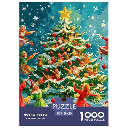 Rätsel Weihnachtsbaum1000 Teile Erwachsene Winter Scene Klassische Rätsel Dekorieren Sie Für Erwachsene Und Kinder Ab 14 Jahren 38x26cm Rätsel Weihnachtsbaum1000 Teile Erwachsene Winter Scene Klassische Rätsel Dekorieren Sie Für Erwachsene Und Kinder Ab 14 Jahren 38x26cm von TZOVPCDFA