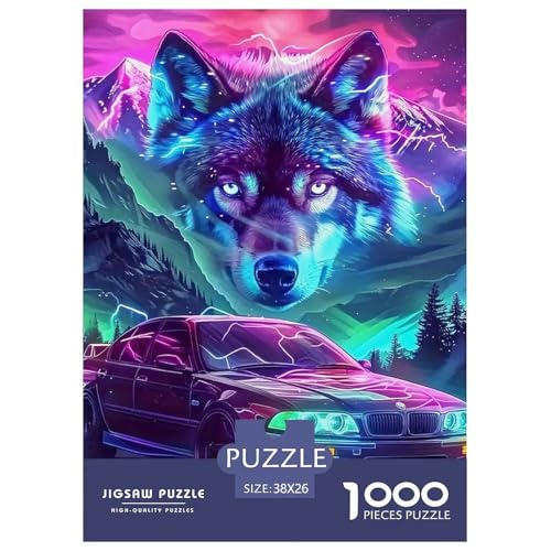 Rätsel Wolf1000 Teile Erwachsene Automotive Theme Klassische Dekorieren Sie Puzzles Für Erwachsene Und Kinder Ab 14 Jahren 38x26cm Rätsel Wolf1000 Teile Erwachsene Automotive Theme Klassische Dekorieren Sie Puzzles Für Erwachsene Und Kinder Ab 14 Jahren 38x26cm von TZOVPCDFA