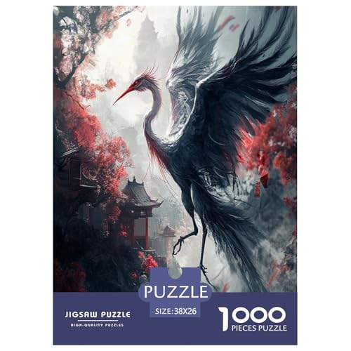 Rot-Crowned Crane Puzzle 1000 Teile Schwer Puzzle Spielzeug Lernspiel Impossible Herausforderung Spielzeug Für Erwachsene Kinder 38x26cm/1000pcs Rot-Crowned Crane Puzzle 1000 Teile Schwer Puzzle Spielzeug Lernspiel Impossible Herausforderung Spielzeug Für Erwachsene Kinder 38x26cm/1000pcs von TZOVPCDFA
