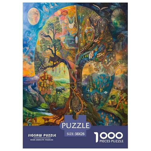 Seltsamer großer Baum Puzzles 1000 Teile Schwer Puzzle Spielzeug Lernspiel Impossible Herausforderung Spielzeug Für Erwachsene Kinder 38x26cm/1000pcs Seltsamer großer Baum Puzzles 1000 Teile Schwer Puzzle Spielzeug Lernspiel Impossible Herausforderung Spielzeug Für Erwachsene Kinder 38x26cm/1000pcs von TZOVPCDFA