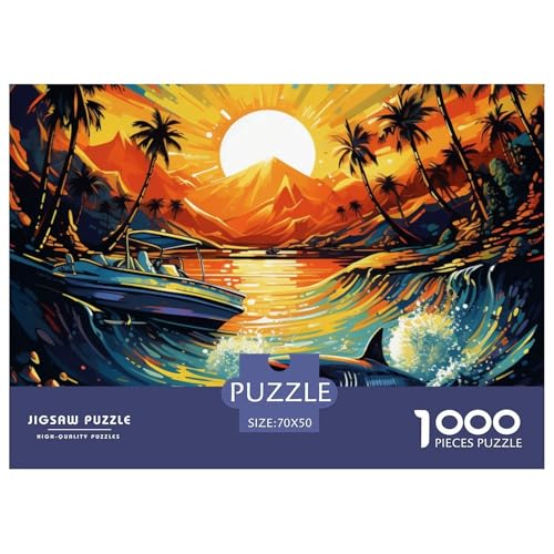 Shark– Tropical Rain Forest – Lustiges Puzzle – Puzzle Für Erwachsene – 100% Recycelter Karton – 1000 Teile 70x50cm/1000pcs Shark– Tropical Rain Forest – Lustiges Puzzle – Puzzle Für Erwachsene – 100% Recycelter Karton – 1000 Teile 70x50cm/1000pcs von TZOVPCDFA