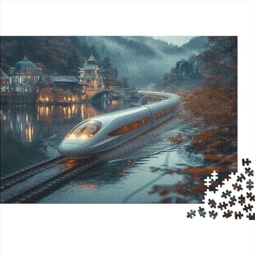 Traumzug Puzzles1000 Teile, Puzzle Für Erwachsene, Geschicklichkeitsspiel Für Die Ganze Familie, Klassische Puzzle,Geburtstagsgeschenk Erwachsenen Puzzlespiel Puzzel 1000pcs (75x50cm) von TZOVPCDFA