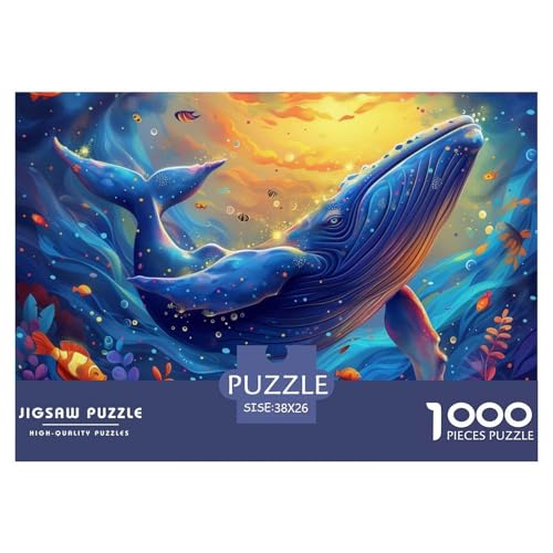WalePuzzle 1000 Teile Erwachsene Marine Animal Erwachsene 1000 Teile Puzzles Geschenkideen 38x26cm/1000pcs WalePuzzle 1000 Teile Erwachsene Marine Animal Erwachsene 1000 Teile Puzzles Geschenkideen 38x26cm/1000pcs von TZOVPCDFA