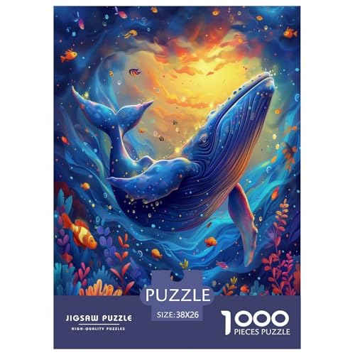Wals Puzzles 1000 Teile Schwer Puzzle Spielzeug Pädagogisches Spiel Impossible Herausforderung Spielzeug Für Erwachsene Kinder 38x26cm/1000pcs von TZOVPCDFA