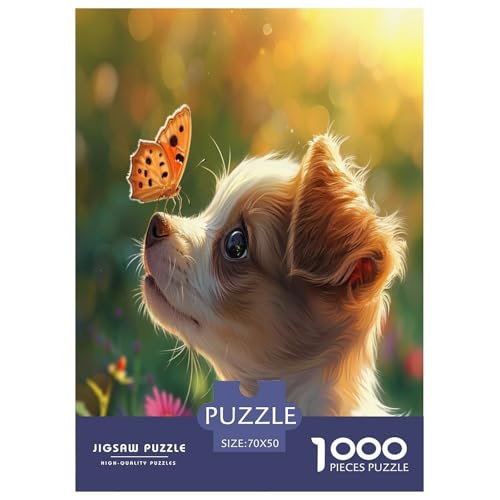 hübscher Hund Puzzles 1000-teilige Schwer Puzzle Spielzeug Lernspiel Impossible Herausforderungsspielzeug Für Erwachsene Und Kinder in Bewährter 70x50cm/1000pcs hübscher Hund Puzzles 1000-teilige Schwer Puzzle Spielzeug Lernspiel Impossible Herausforderungsspielzeug Für Erwachsene Und Kinder in Bewährter 70x50cm/1000pcs von TZOVPCDFA