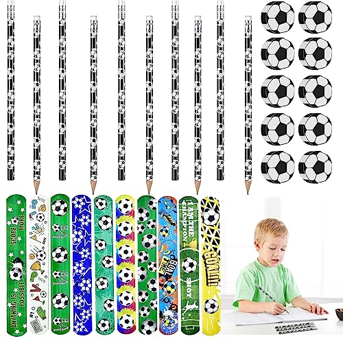 TZQFROCE 10 Stück Bleistift mit Radiergummi 10 Stück Mini Fußball Radiergummis 10 Stück Fußball Schnapparmband Fussball Deko Geburtstag Kinder Fußball Party Mitgebsel TZQFROCE 10 Stück Bleistift mit Radiergummi 10 Stück Mini Fußball Radiergummis 10 Stück Fußball Schnapparmband Fussball Deko Geburtstag Kinder Fußball Party Mitgebsel von TZQFROCE