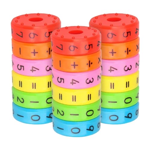 TZQFROCE 18 Stück Mathematik Lernspielzeug Mathematik Rechenrolle Mathematik Mathe Spielzeug Einschulung Mathe Lernen Mathematik Spiele Weihnachten Geschenk Zahlen Lernen für Kinder ab 3 4 5 6 Jahre TZQFROCE 18 Stück Mathematik Lernspielzeug Mathematik Rechenrolle Mathematik Mathe Spielzeug Einschulung Mathe Lernen Mathematik Spiele Weihnachten Geschenk Zahlen Lernen für Kinder ab 3 4 5 6 Jahre von TZQFROCE