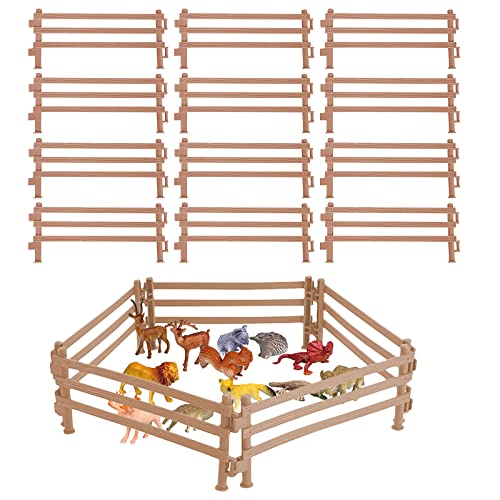 TZQFROCE Pferdezaun Spielzeug 40 Stück Pferd Corral Fechten Zubehör Spielzeug Miniatur Zaun Bauernhof Koppel Spielzeug Spielset Kunststoff Zaun für Scheune Koppel Pferd Stall TZQFROCE Pferdezaun Spielzeug 40 Stück Pferd Corral Fechten Zubehör Spielzeug Miniatur Zaun Bauernhof Koppel Spielzeug Spielset Kunststoff Zaun für Scheune Koppel Pferd Stall von TZQFROCE