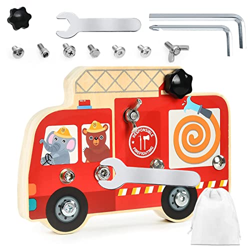 TZQFROCE Montessori Spielzeug ab 3 4 5 6 Jahre Holzspielzeug Schraubendreher mit Aufbewahrungstasche Holz Schraubbrett für Kinder Motorikbrett Holzspielzeug Lernspielzeug Geschenke für Kinder TZQFROCE Montessori Spielzeug ab 3 4 5 6 Jahre Holzspielzeug Schraubendreher mit Aufbewahrungstasche Holz Schraubbrett für Kinder Motorikbrett Holzspielzeug Lernspielzeug Geschenke für Kinder von TZQFROCE