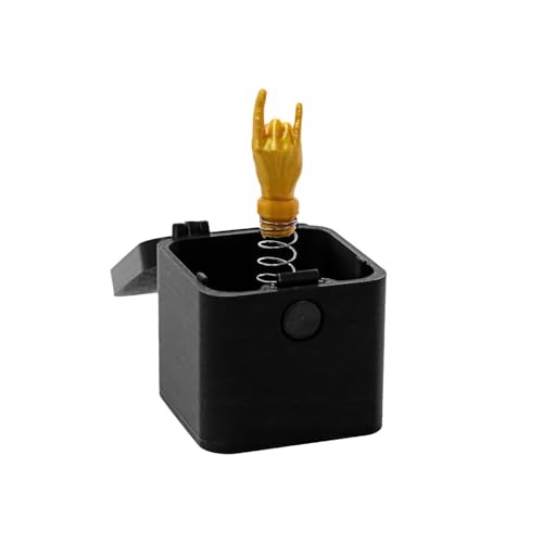 Tabanzhe Fingerüberraschungs-Geschenk-Box, 3D-Finger in einer Box, Neuheit, Streich, Pop-Up-Überraschung, Geschenk-Box, lustige Rock-Schreibtisch-Dekoration für Geburtstag, Weihnachten, Musikliebhaber Tabanzhe Fingerüberraschungs-Geschenk-Box, 3D-Finger in einer Box, Neuheit, Streich, Pop-Up-Überraschung, Geschenk-Box, lustige Rock-Schreibtisch-Dekoration für Geburtstag, Weihnachten, Musikliebhaber von Tabanzhe