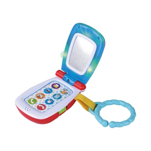 TACHAN CPA Toy Group 782T00748 - Baby-Telefon, Musik und Geräusche, Spielzeug für die frühe Kindheit, mit Spiegel und Aufhänger TACHAN CPA Toy Group 782T00748 - Baby-Telefon, Musik und Geräusche, Spielzeug für die frühe Kindheit, mit Spiegel und Aufhänger von Tachan