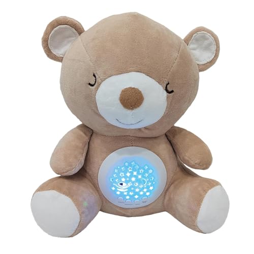 TACHAN - Projektor Bär mit Licht und Ton - Effekt beruhigende Lichter und Melodien - Bär mit Nachtlicht (CPA Toy Group 786T00712) von Tachan