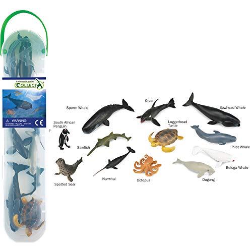 Tachan Collecta – Schlauch Tiere Mini Marinos 2 – Box Mini – A1108 (901A1108) von Collecta