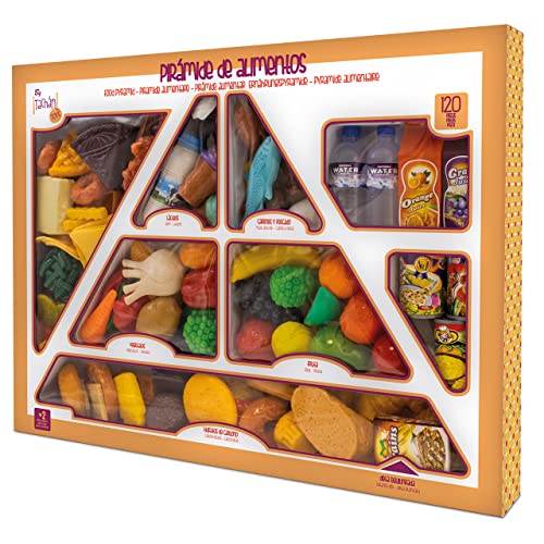 Tachan - 120-teiliges Lebensmittelpyramiden-Set, Mehrfarbig 7288080 von Tachan