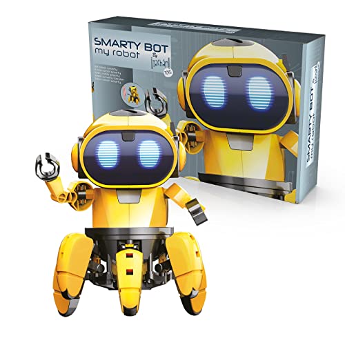 Tachan Tobbie den intelligenten Roboter mit Emotionen und Gesten, reprogrammierbar mit speziellen Bewegungen, Hindernis- und Bewegungssensoren, 360° drehbar (784T00608) von Tachan