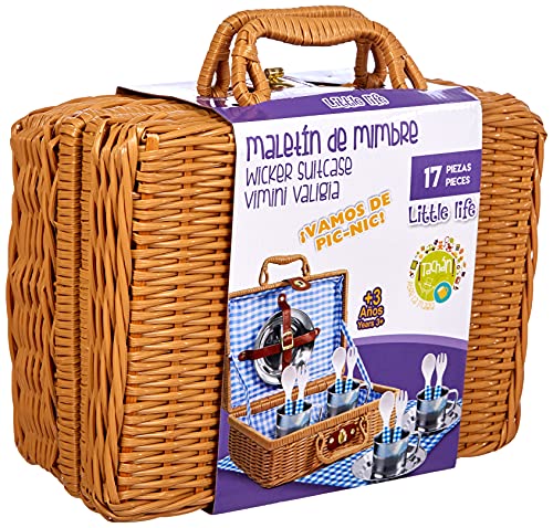 Tachan - Vichy Picknick-Set im Weidenkorb (CPA Toy Group 20517), Farbe/Modell Sortiert von Tachan