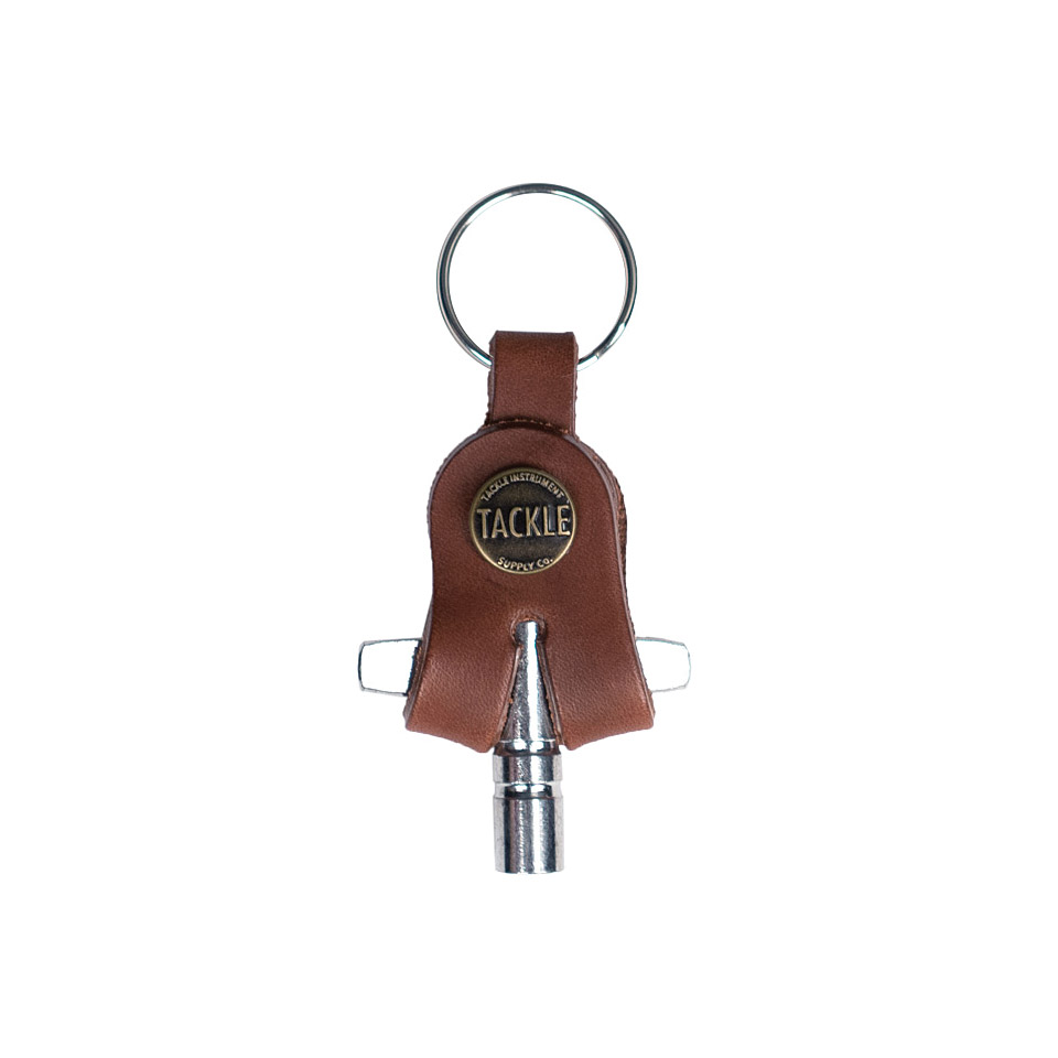Tackle Mahogany Leather Drum Key Stimmschlüssel Tackle Mahogany Leather Drum Key Stimmschlüssel von Tackle