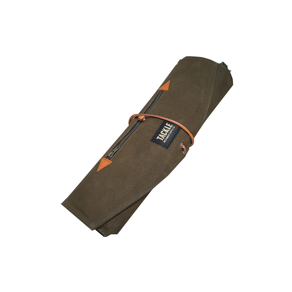 Tackle Waxed Canvas Roll Up Stick Case Stickbag Tackle Waxed Canvas Roll Up Stick Case Stickbag von Tackle