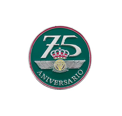 Tacro AVEZAPAC Gedenkmünze zum 75. Jahrestag, limitierte Auflage, 5 cm, Grün und Silber von Tacro
