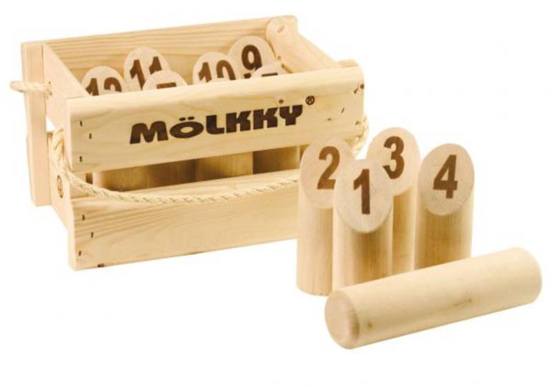 Mölkky Original in Holzkiste von Tactic