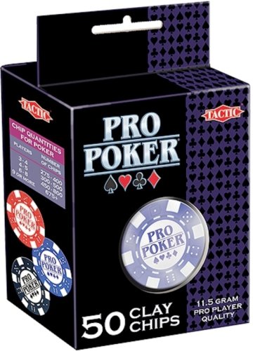 Piatnik Pro Poker Qualitäts Chips 50 Stück von Piatnik