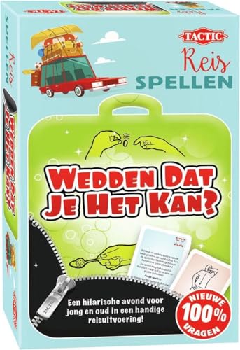 Tactic 55959 Reisspel Wedden dat je het kan, Mehrfarbig von Tactic