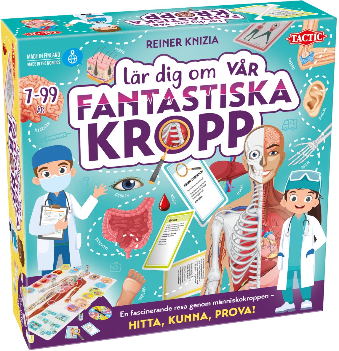 Tactic Brettspiel Lerne unseren Körper kennen Tactic Brettspiel Lerne unseren Körper kennen von Tactic