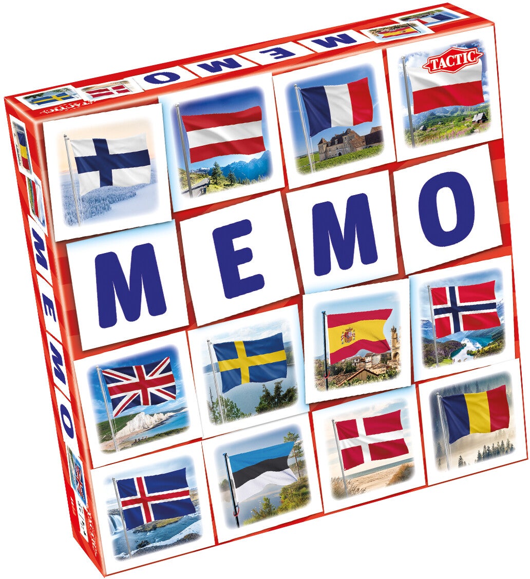 Tactic Memo-Spiel Flaggen Tactic Memo-Spiel Flaggen von Tactic