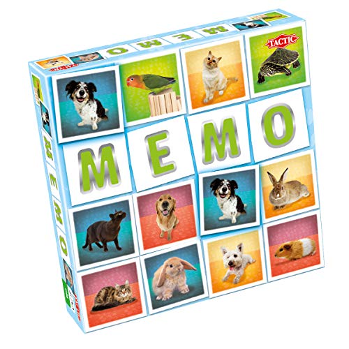 Pets Memo Game 41439 Tactic Memo Pets, Mixed von Tactic