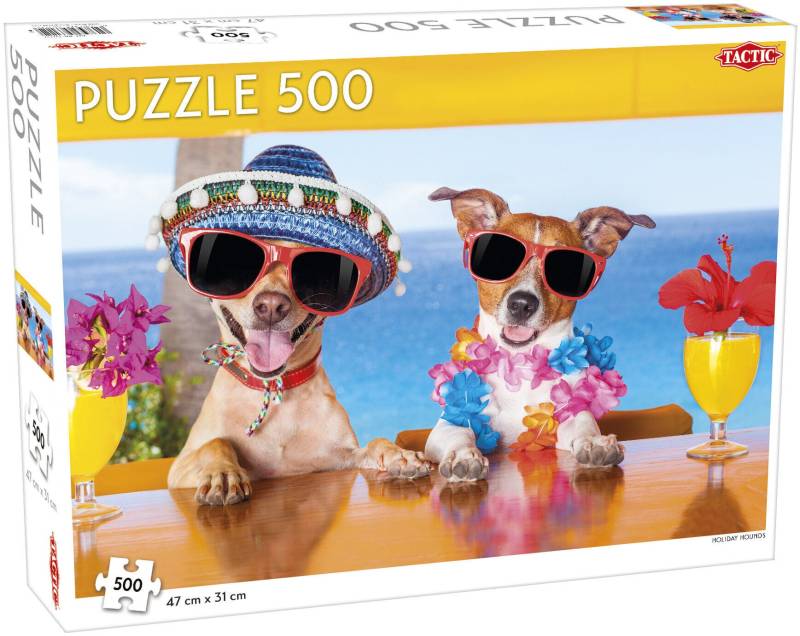 Tactic Puzzle Holiday Hounds 500 Teile von Tactic