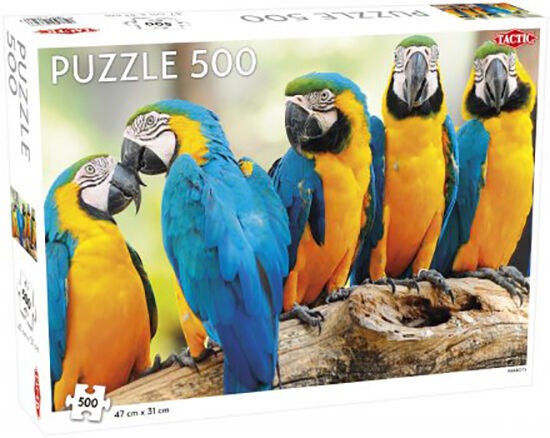 Tactic Puzzle Parrots 500 Teile von Tactic