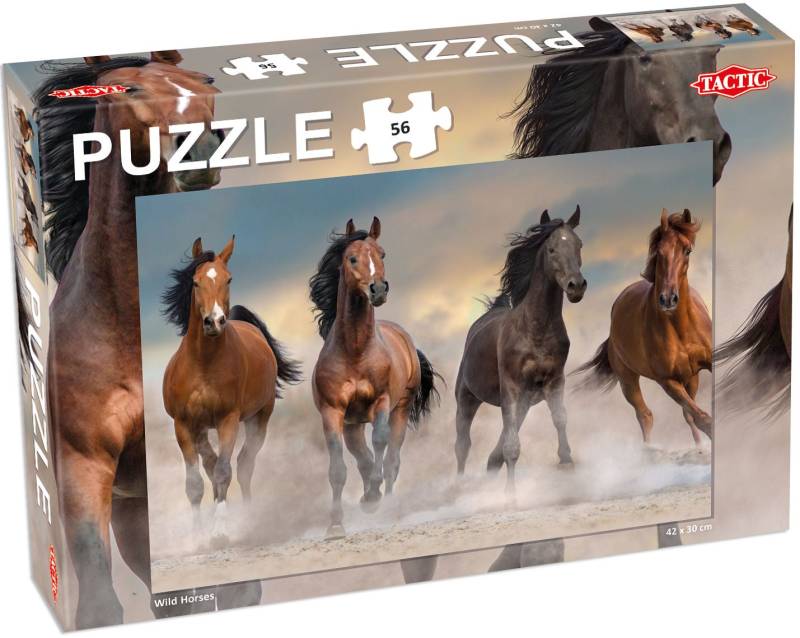 Tactic Puzzle Pferdepuzzle 56 Teile von Tactic