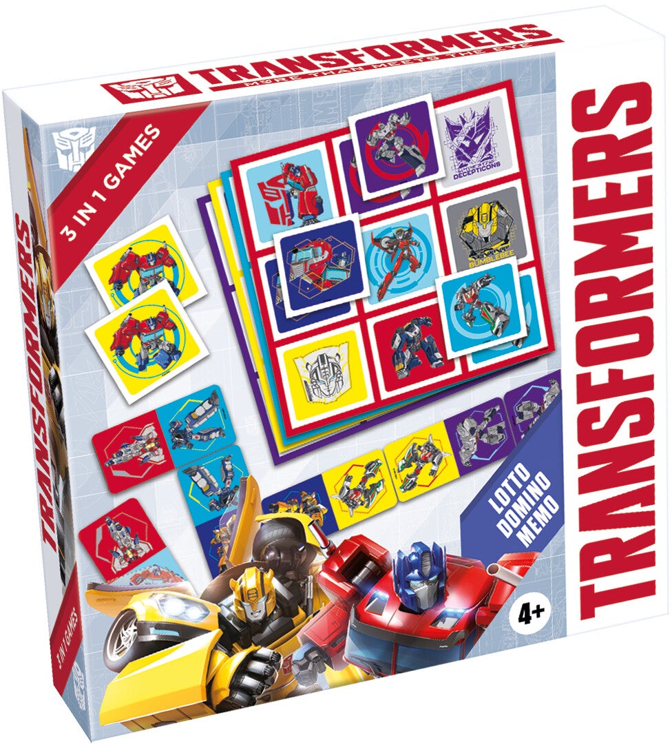 Tactic Transformers Spiel 3-in-1 von Tactic