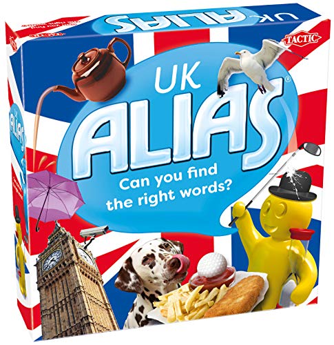 Tactic UK Alias, Mehrfarbig - Strategie-Party-Spiel, 6+ Jahre, Tragbar von Tactic