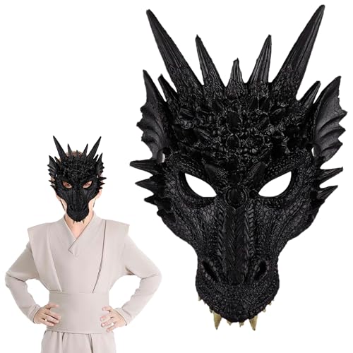 Taechalingo Kostüm Drache,Drachenkostüm Kind,Maske Drache Erwachsene,Halloween Drachen Maske,Halloween Dragon Set,Dinosaurier Cosplay Set für Kinder Jungen Mädchen Halloween Party Karneval Taechalingo Kostüm Drache,Drachenkostüm Kind,Maske Drache Erwachsene,Halloween Drachen Maske,Halloween Dragon Set,Dinosaurier Cosplay Set für Kinder Jungen Mädchen Halloween Party Karneval von Taechalingo