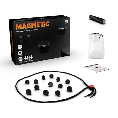 Magnetisches Schachspiel, Multiplayer-Magnet-Borad-Spiel, tragbares Schach-Set für Kinder und Erwachsene, Familienparty-Zubehör für Familientreffen und Reisen von Taejom