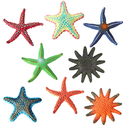 Taekooki 8 Stück Pool Spielzeug Tauchtiere für Kinder, Tauchspielzeug Tauchringe Seestern Figuren, Seestern Figuren, Gummi Meerestiere, für Erwachsene Mädchen Junge Taekooki 8 Stück Pool Spielzeug Tauchtiere für Kinder, Tauchspielzeug Tauchringe Seestern Figuren, Seestern Figuren, Gummi Meerestiere, für Erwachsene Mädchen Junge von Taekooki