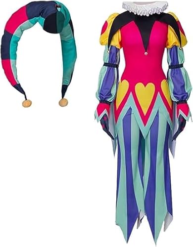 Taeyue Fizzarolli Cosplay Kostüm Unisex Erwachsene Anime Cosplay Komplett Uniform Halloween Karneval Outfits Set, M Taeyue Fizzarolli Cosplay Kostüm Unisex Erwachsene Anime Cosplay Komplett Uniform Halloween Karneval Outfits Set, M von Taeyue