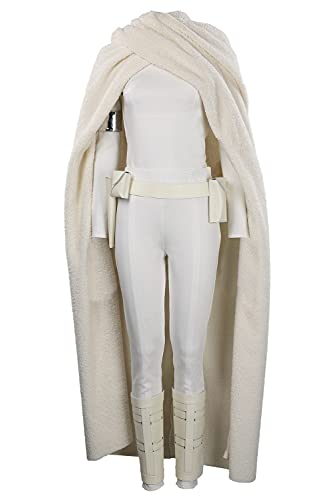 Taeyue Padme Amidala Kostüm Damen Wars Prinzessin Padme Cosplay Uniform Outfits Halloween Karneval Anzug, M von Taeyue